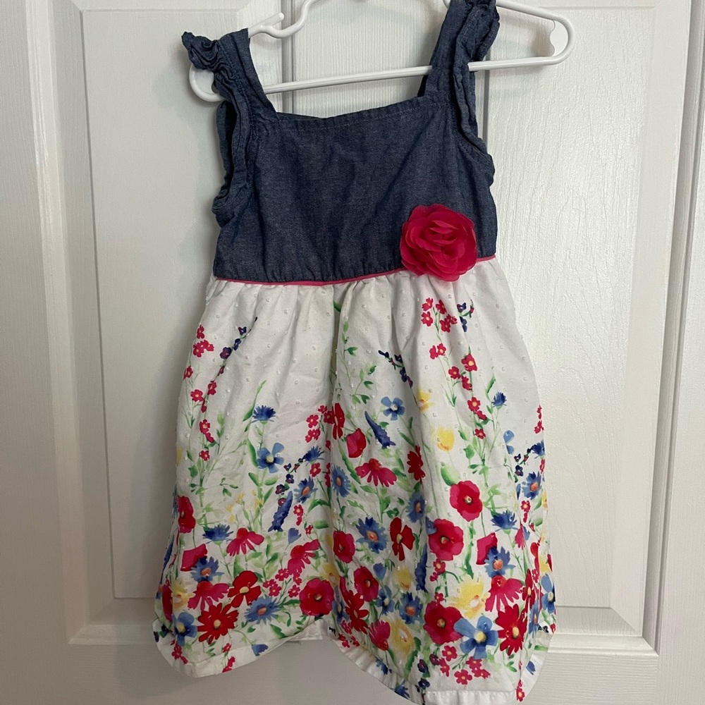 3T floral dress